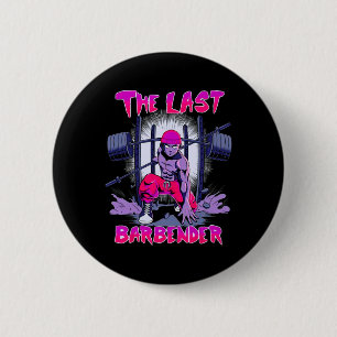 Die letzte Barbender-Gym-Weightlift-Bodybuilding Button