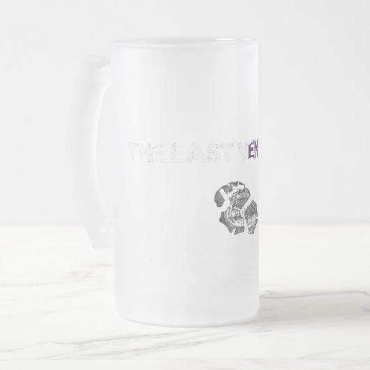 Die letzte Beermummel in Vendetta Mattglas Bierglas (Vorderseite Links)