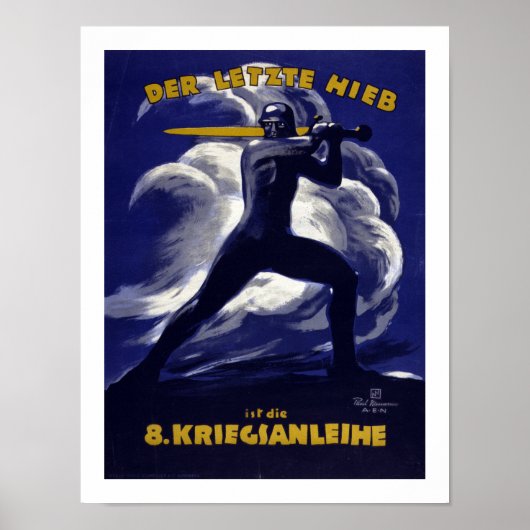 Die letzte Blase ist der Kredit aus dem 8. Krieg ( Poster (Vorne)
