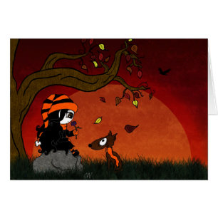 "Die letzte Blumen-" Karte