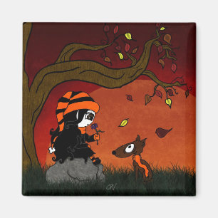 "Die letzte Blumen-" Magnet