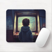 Die letzte Ebene | Ein Retro-Arcade-Traum Mousepad (Mit Mouse)