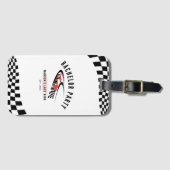 Die letzte Fahrt Junggesellen-Abschied LKW-Fahrer  Gepäckanhänger (Vorderseite (Horizontal))