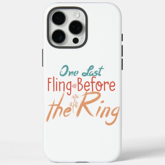 Die letzte Feier vor der Hochzeit Case-Mate iPhone Hülle (Rückseite)