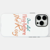 Die letzte Feier vor der Hochzeit Case-Mate iPhone Hülle (Rückseite (Horizontal))