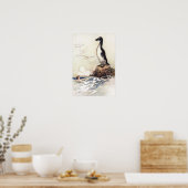 Die letzte Gairfowl von Warwick Goble Poster (Küche)