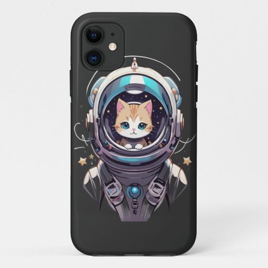 Die letzte Grenze der kosmischen Kitty Case-Mate iPhone Hülle (Rückseite)