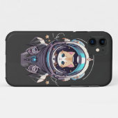 Die letzte Grenze der kosmischen Kitty Case-Mate iPhone Hülle (Rückseite (Horizontal))