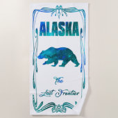 Die letzte Grenze - Strandhandtuch (Vorderseite)