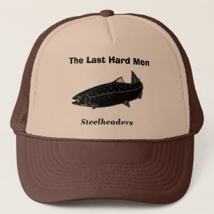 Die letzte harte Mann-Stahlkopf-Fischen-Kappe Truckerkappe