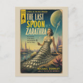 Die letzte Löffel Fantasy SciFi Buchcover Postkarte (Vorderseite)