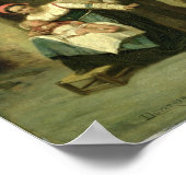 Die letzte Mahnung von 1886 Poster (Ecke)