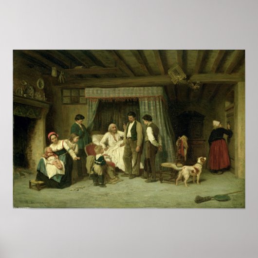 Die letzte Mahnung von 1886 Poster (Vorne)