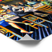 die letzte Ölmalerei der Familie Poster (Ecke)