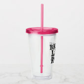 Die letzte Reise der Braut Acryltrinkbecher (Rechts)