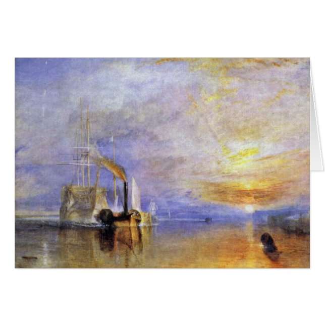 Die letzte Reise des kämpfenden Temeraire "" (Vorderseite (Horizontal))