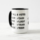 Die letzte Reiter-Tasse Tasse (Vorderseite Links)