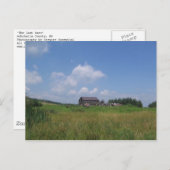 die letzte Scheune Postkarte (Vorne/Hinten)