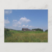 die letzte Scheune Postkarte (Vorderseite)