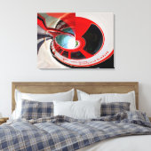 Die letzte Schweizer Bahnreise Kunst Leinwanddruck (Insitu (Schlafzimmer))