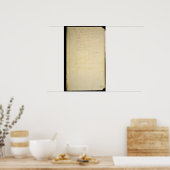 Die letzte Seite seines Tagebuchs, Antarktis Poster (Küche)