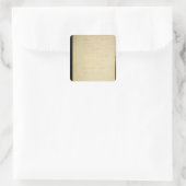 Die letzte Seite seines Tagebuchs, Antarktis Quadratischer Aufkleber (Tasche)