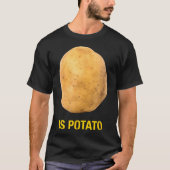 Die letzte Show mit Stephen Colbert ist Potato Cha T-Shirt (Vorderseite)