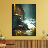 Die letzte Station des Speichers Leinwanddruck (Insitu (Wohnzimmer))