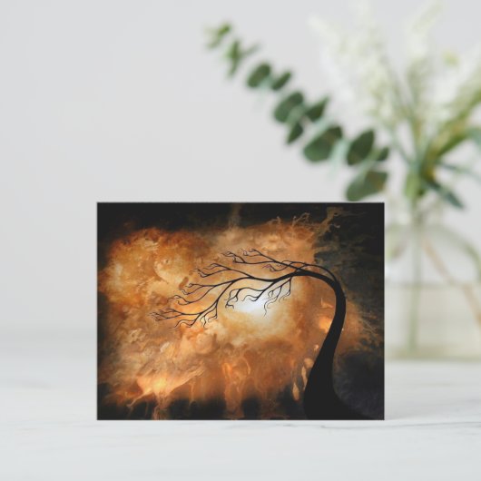 Die letzte Stunde Postkarte (Stehend Vorderseite)