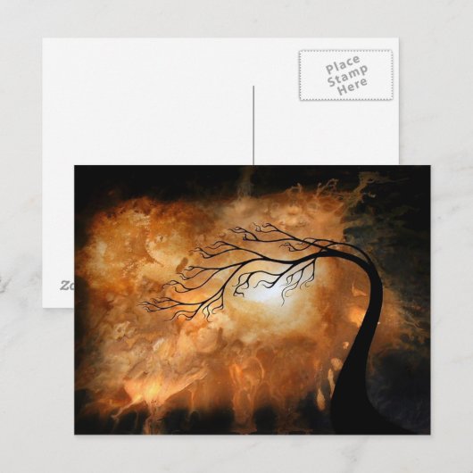 Die letzte Stunde Postkarte (Vorne/Hinten)