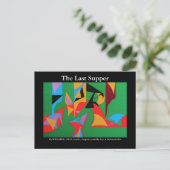 DIE LETZTE SUPPER-POSTKARTE POSTKARTE (Stehend Vorderseite)