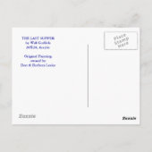 DIE LETZTE SUPPER-POSTKARTE POSTKARTE (Rückseite)