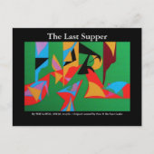 DIE LETZTE SUPPER-POSTKARTE POSTKARTE (Vorderseite)