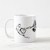 Die letzte Touch Kaffeetasse (Links)