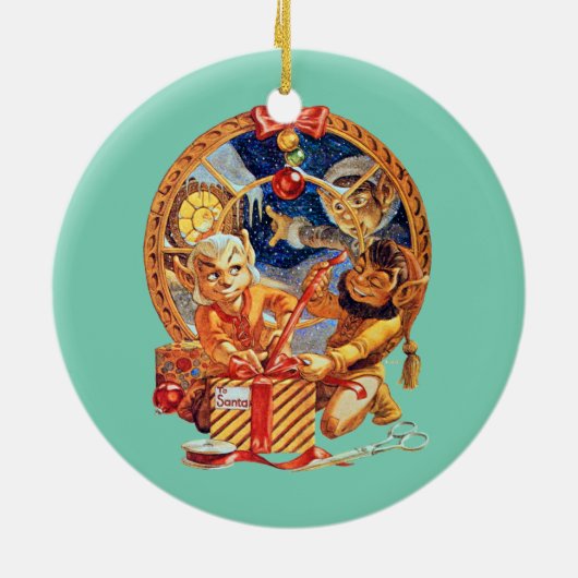 Die letzte Verpackung Keramikornament (Hinten)