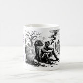 Die letzte Zigarette der Zombie Kaffeetasse (Mittel)