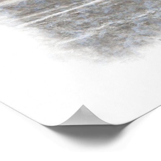 Die letzte Zigarette hört auf zu rauchen und macht Poster (Ecke)