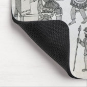 Die letzten aztekischen Kaiser Cuauhtemoc Mousepad (Ecke)