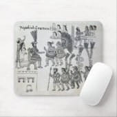 Die letzten aztekischen Kaiser Cuauhtemoc Mousepad (Mit Mouse)