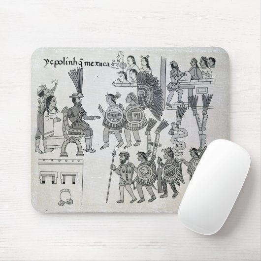 Die letzten aztekischen Kaiser Cuauhtemoc Mousepad (Mit Mouse)