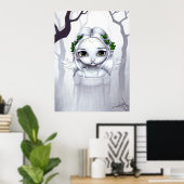 Die letzten Blätter ART PRINT Wintermärchen Großau Poster (Heimbüro)