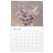 Die letzten Blumen von Edouard Manet Kalender (Mär 2027)