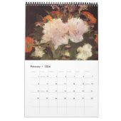 Die letzten Blumen von Edouard Manet Kalender (Feb 2026)