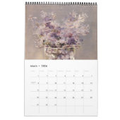Die letzten Blumen von Edouard Manet Kalender (Mär 2026)