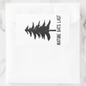 Die letzten Fledermäuse Rechteckiger Aufkleber (Tasche)