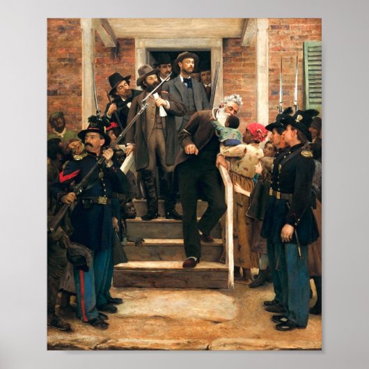 Die letzten Momente von John Brown - Thomas Hovend Poster (Vorne)