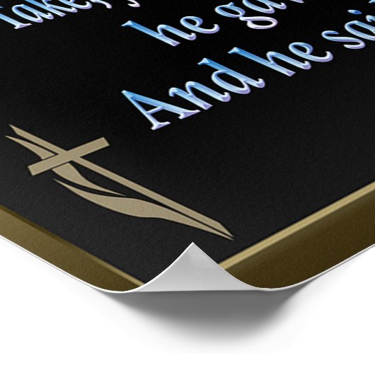 Die letzten Plakate zum Abendessen (Ecke)