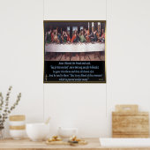 Die letzten Plakate zum Abendessen (Küche)