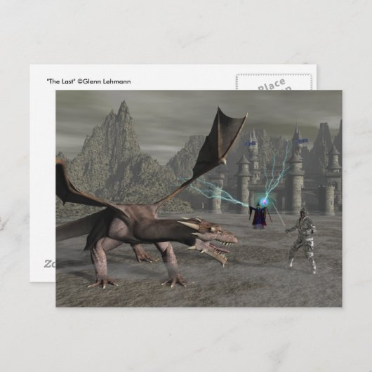 Die letzten postkarte (Vorne/Hinten)