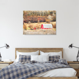 Die letzten Tage der Herbstststufe Canvas Print Leinwanddruck